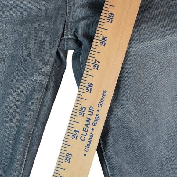 Current Elliott Women's Distressed Skinny Jeans Size 24 Gray Mid-Rise Denim Pant - Picture 4 of 9